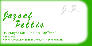 jozsef pellis business card